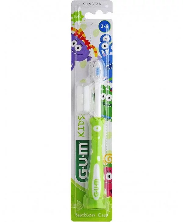 GUM BROSSE A DENTS KIDS 3-6ANS VERT REFERENCE 901