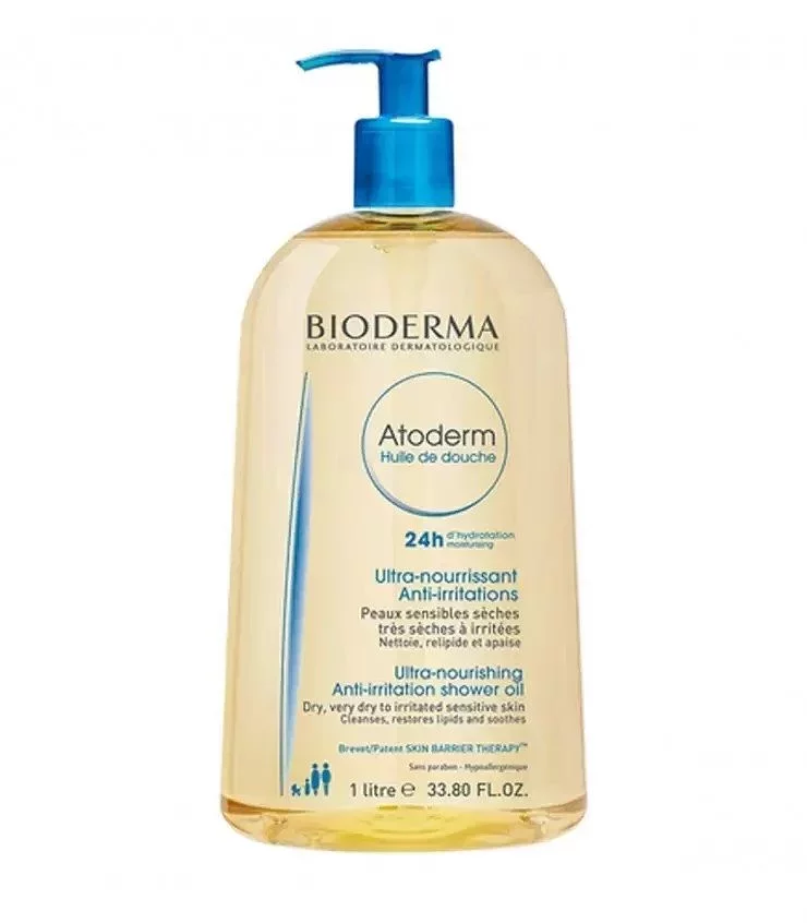 BIODERMA ATODERM HUILE DE DOUCHE 24H 1L