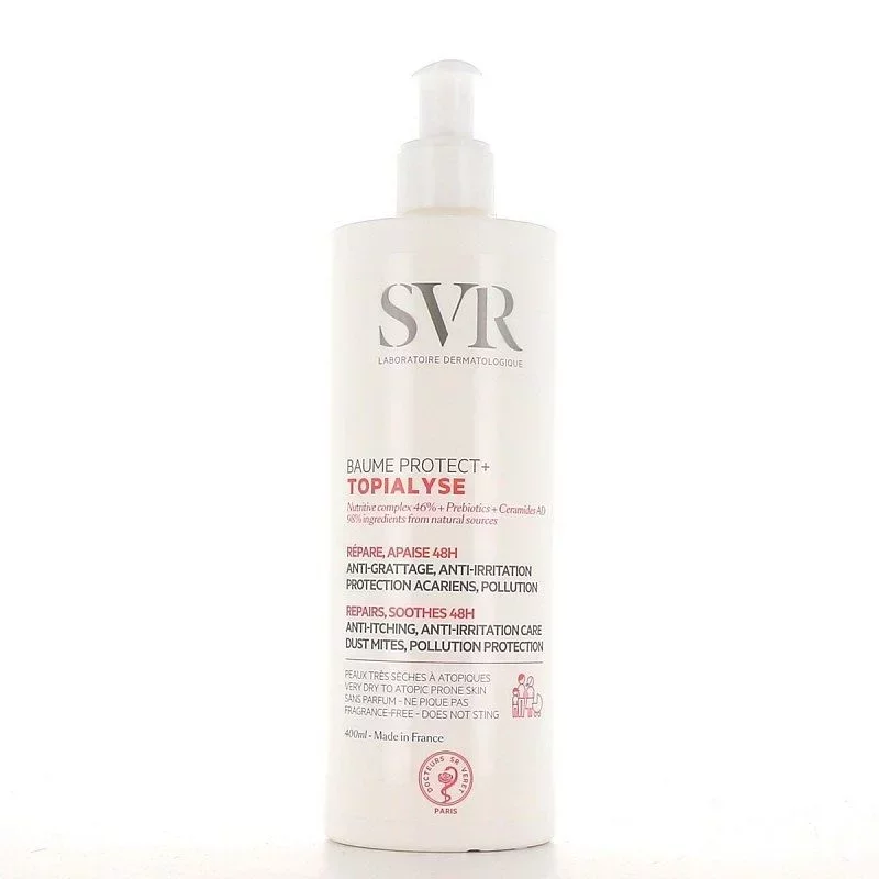 SVR BAUME PROTECT + TOPIALYSE ANTI GRATAGE ANTI-IRRITATION 400ML