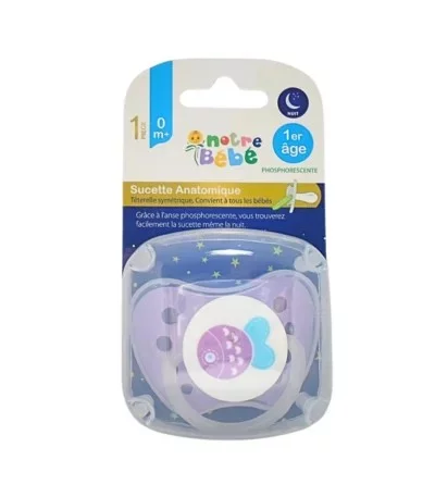 NOTRE BEBE SUCETTE ANATOMIQUE 1ER AGE +0MOIS REFERENCE BPC063E