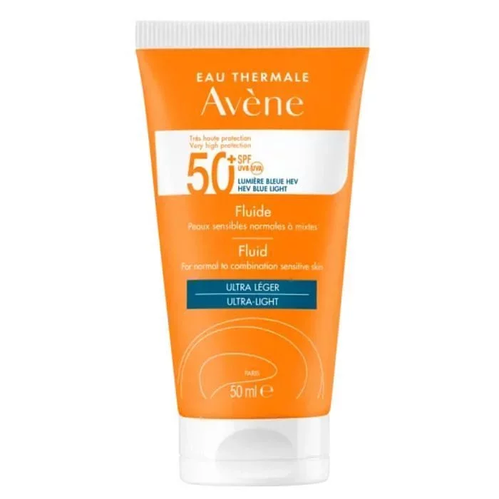 AVENE SOLAIRE FLUIDE SPF50 AVEC PARFUM 50ML