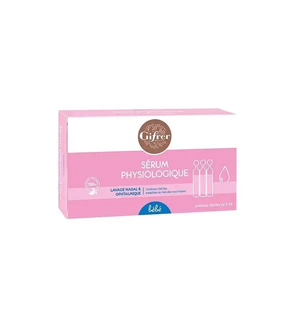 GIFRER SERUM PHYSIOLOGIQUE 5 UNIDOSES 5ML