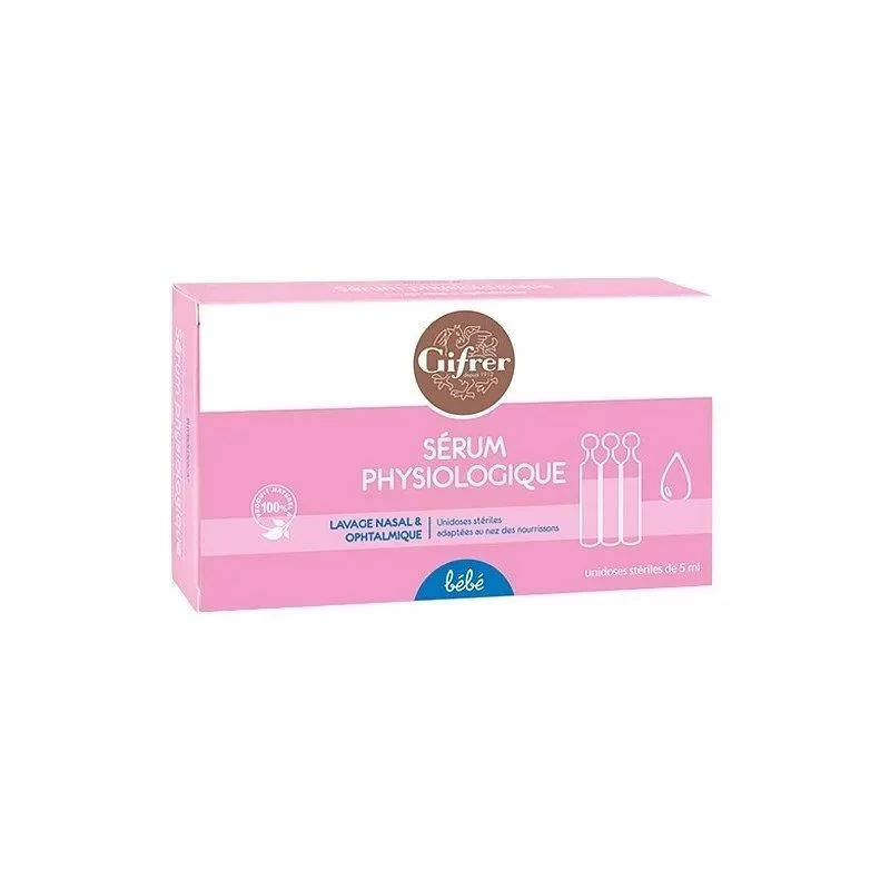 GIFRER SERUM PHYSIOLOGIQUE 12 UNIDOSES 5ML