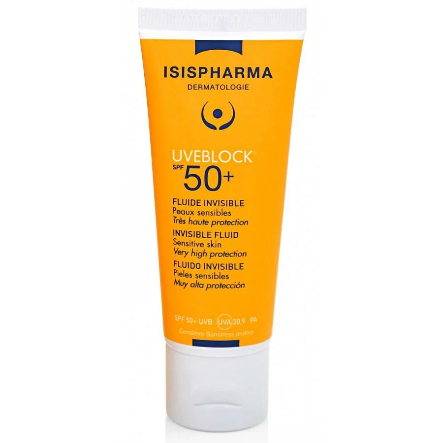 ISISPHARMA UVEBLOCK SPF50+ INVISIBLE FLUID 40ML REFERENCE COIVISI019