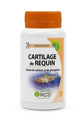 Mgd Cartilage De Requin Boite De 120 Gelules