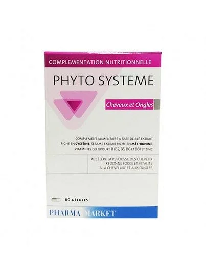 Phyto Systeme Cheveux Et Ongles Boite De 60 Gelules