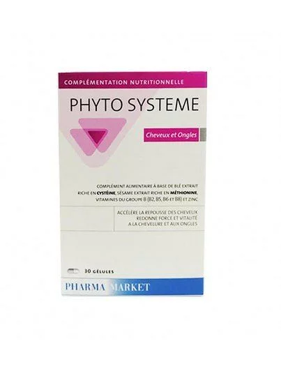 Phyto Systeme Cheveux Et Ongles Boite De 30 Gelules