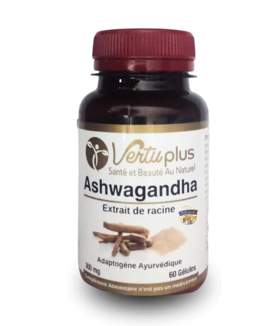 VERTUPLUS ASHWAGANDHA BOITE DE 60 GELULES