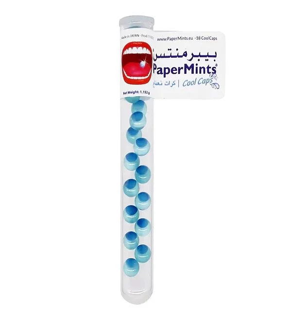 PAPERMINTS 18 COOL CAPS BOITE DE 18 CAPSULES REFERENCE 012573