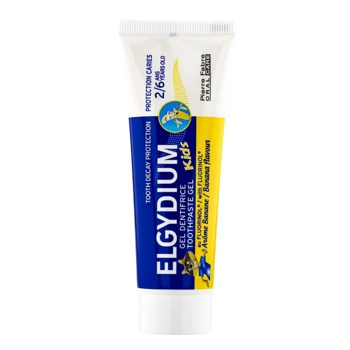 Elgydium Dentifrice Kids Arome Banane 2-6ans 50ml