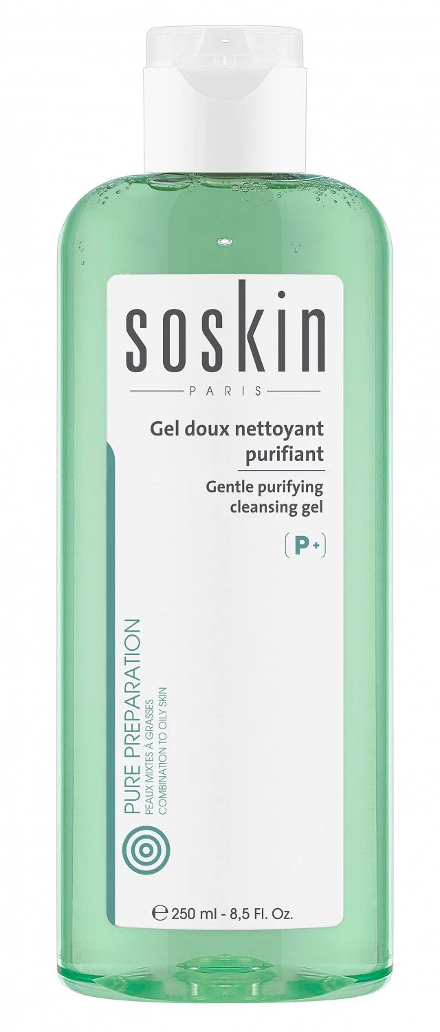 SOSKIN GEL DOUX NETTOYANT PURIFIANT 250ML 
