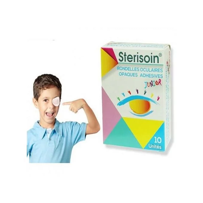 STERISOIN RONDELLE OCULAIRE ADHESIVE JUNIOR BOITE DE 10