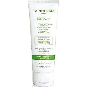 CAPIDERMA SEBIOCAP GEL DERMO-NETTOYANT PURIFIANT 200ML
