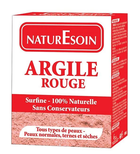 NATURESOIN ARGILE ROUGE SACHET 100G