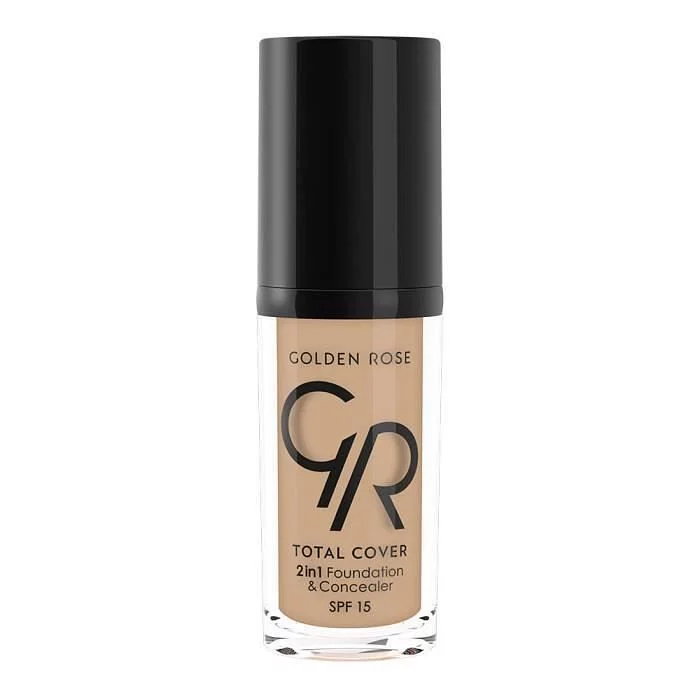 GOLDEN ROSE FOND DE TEMPS ET CORRECTEUR TOTAL COVER 2 IN 1 GR N06 REFERENCE GRFC06