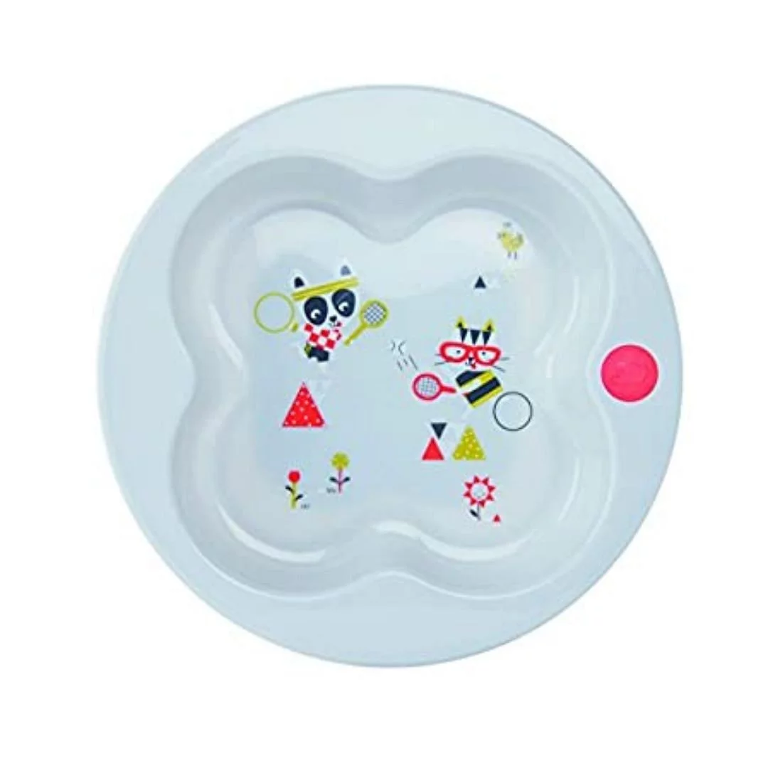 BEBE CONFORT ASSIETTE D'APRENTISSAGE COUVERCLE +9MOIS REFERENCE 2099