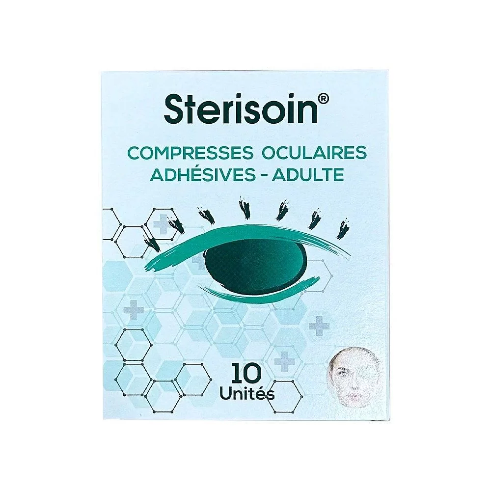 Sterisoin Rondelle Oculaire Adhesive Adulte Boite De 10