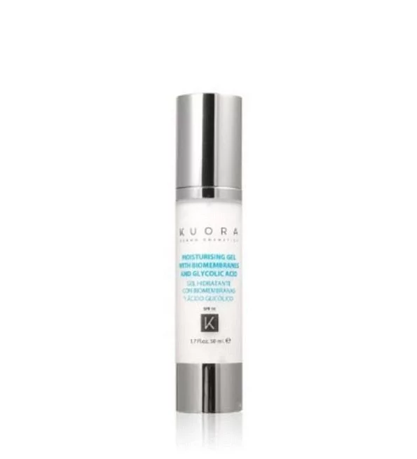 Kuora Gel Hydratant Avec Biomembranes Et Glycolique Acide Spf10 50ml