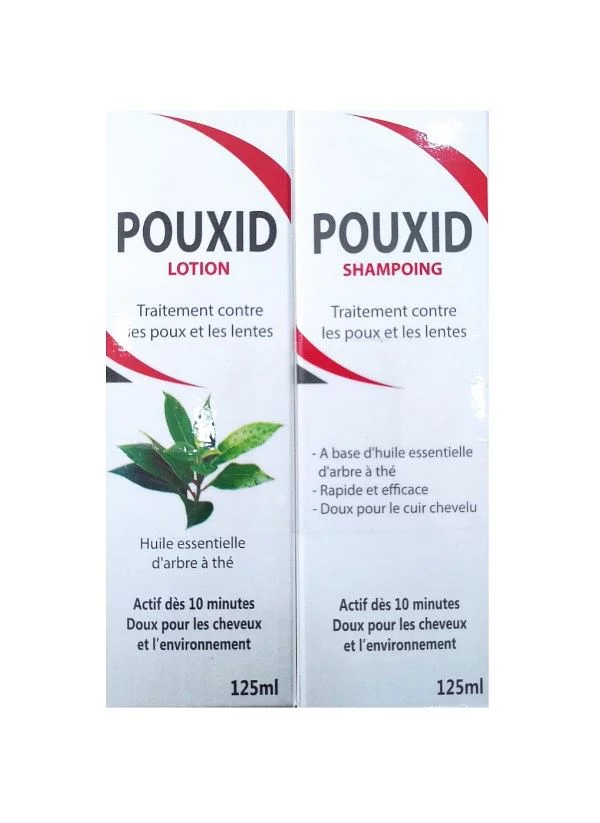 POUXID PACK LOTION + SHAMPOOING + PEIGNE
