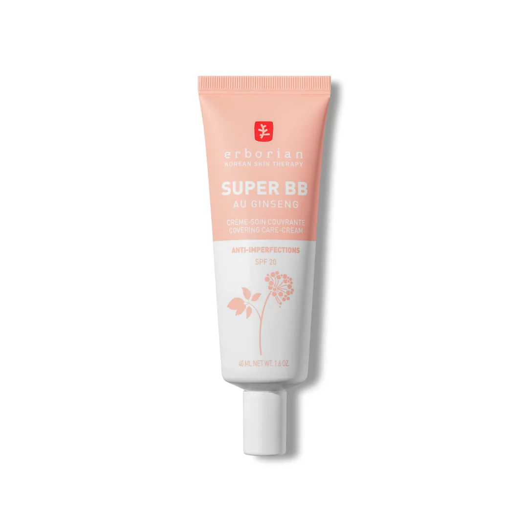 Erborian Super Bb Au Ginseng Creme Soin Couvrante Anti-imperfection Spf20 Clair 40ml