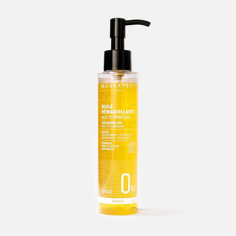 NOVEXPERT HUILE DEMAQUILLANTE AUX 5 OMEGAS 150ML