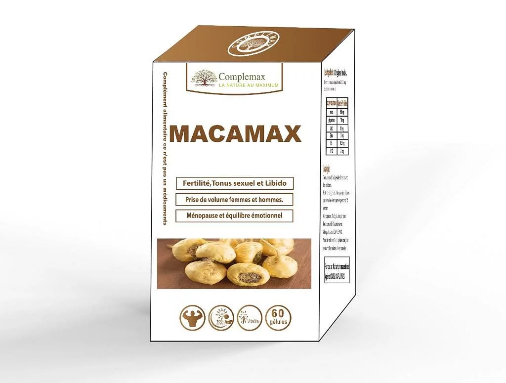 Complemax Macamax Complexe Boite De 60 Gelules