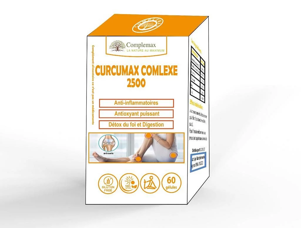 COMPLEMAX CURCUMAX COMLEXE BOITE DE 60 GELULES
