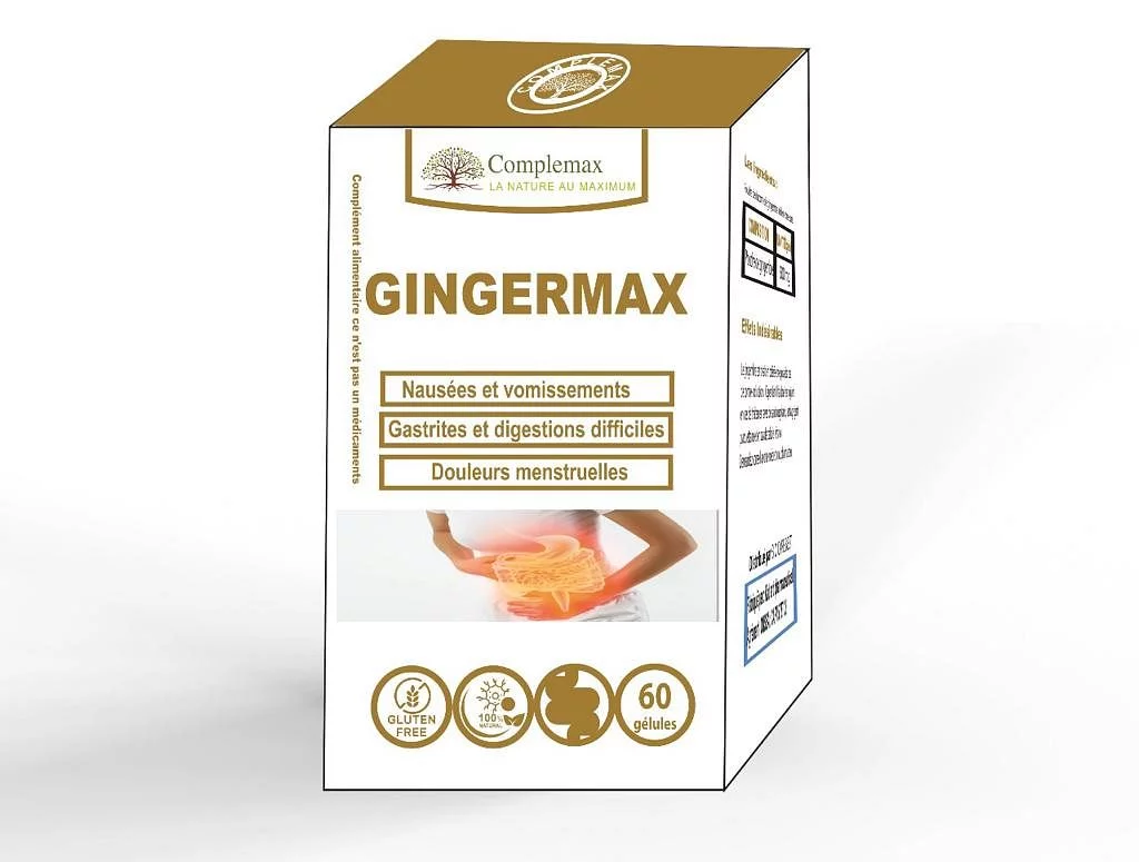 COMPLEMAX GINGERMAX BOITE DE 60 GELULES