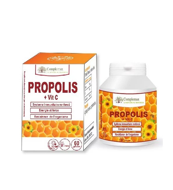 Complemax Propolis + Vitamine C Boite De 60 Gelules