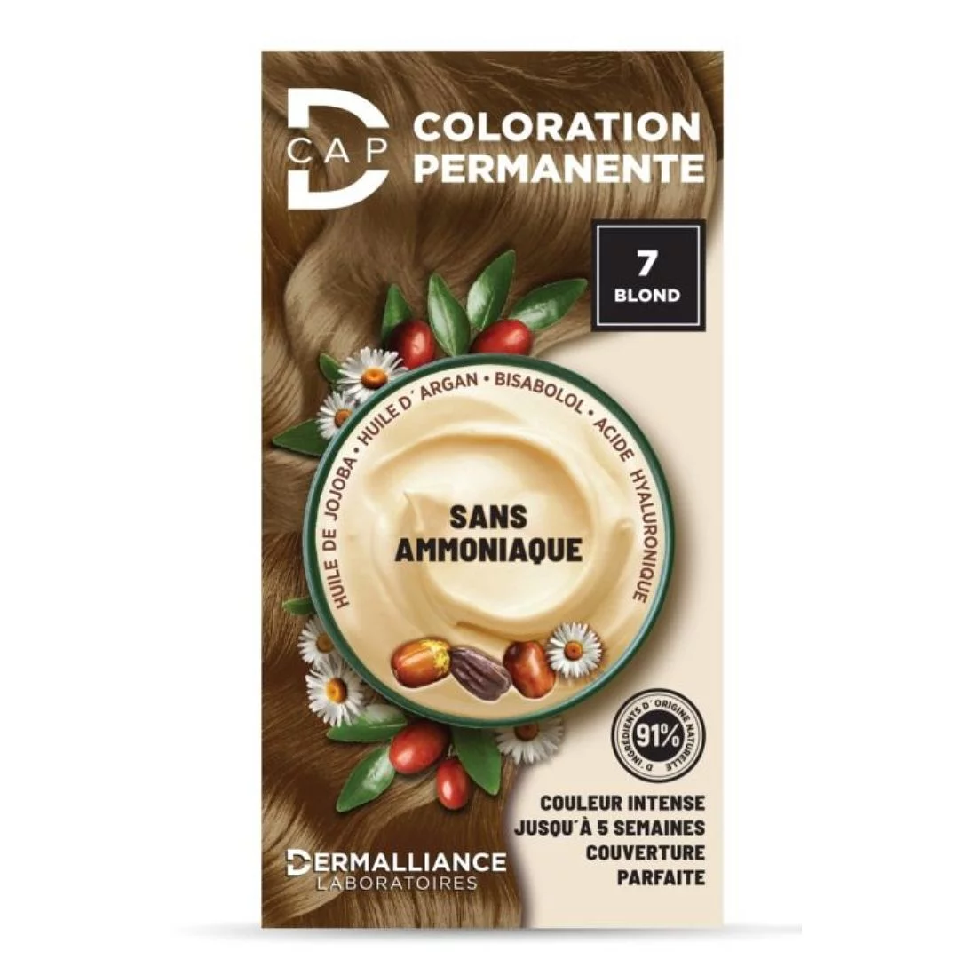 D-CAP COLORATION PERMANENTE NUMERO 7 BLOND