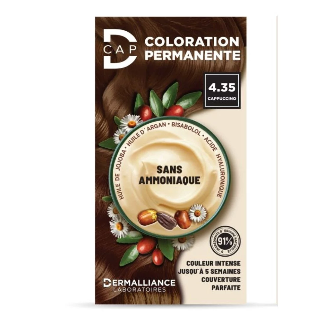 D-cap Coloration Permanente Numero 4.35 Cappuccino