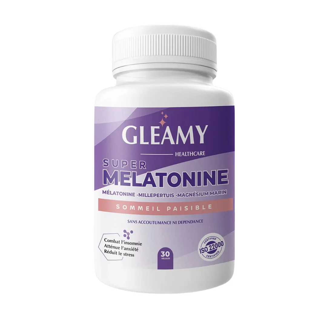 Gleamy Super Melatonine Boite De 30 Gelules