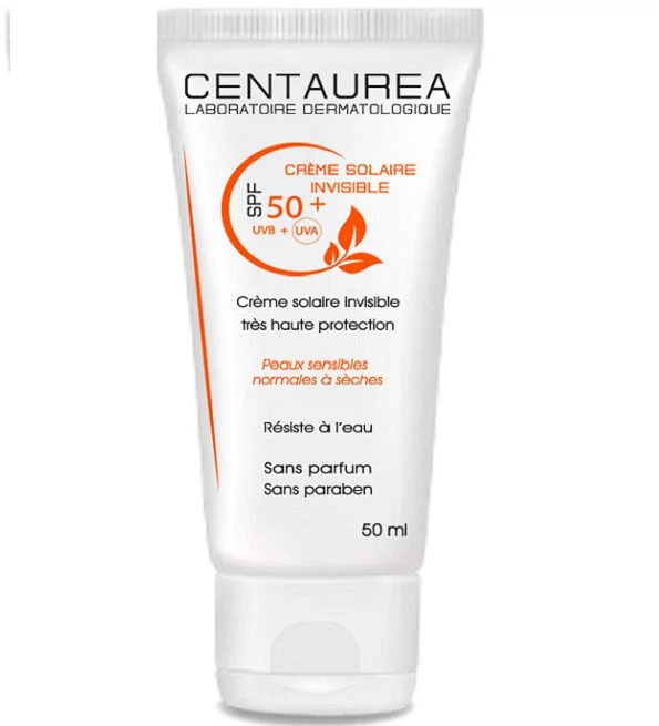 Centaurea Creme Solaire Invisible Spf50+ 50ml