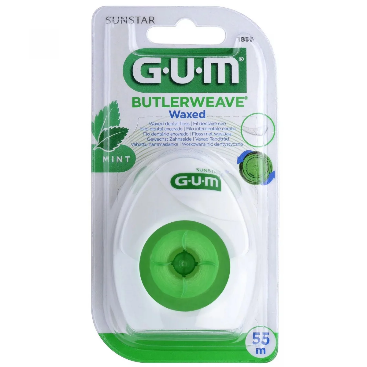 Gum Fil Dentaire Butlerweave Menthole Cire Reference 1855