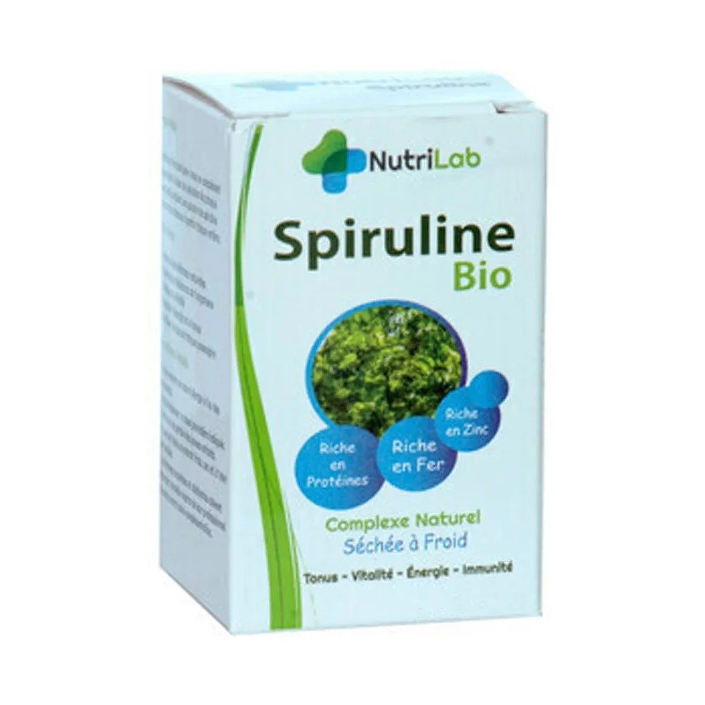 Nutrilab Spiruline Bio Boite De 240 Comprimes