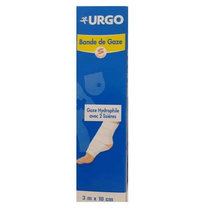 URGO BANDE DE GAZE 3M*10CM