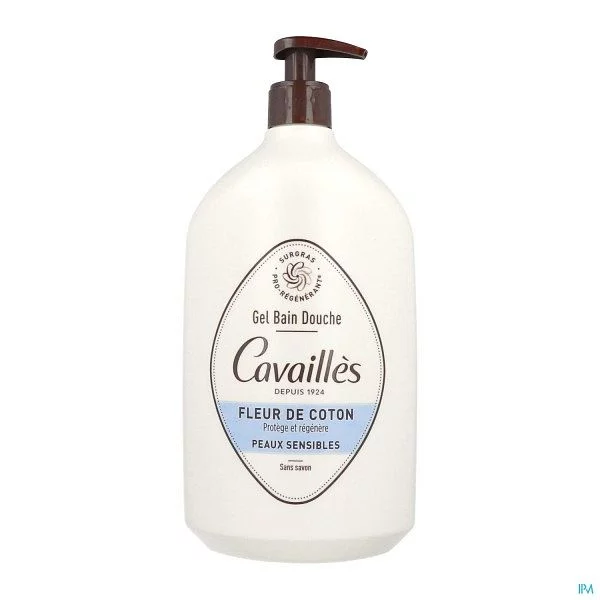 ROGE CAVAILLES GEL BAIN DOUCHE FLEUR DE COTON 1L