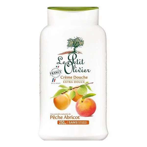 LE PETIT OLIVIER CREME DOUCHE PECHE ABRICOT 250ML