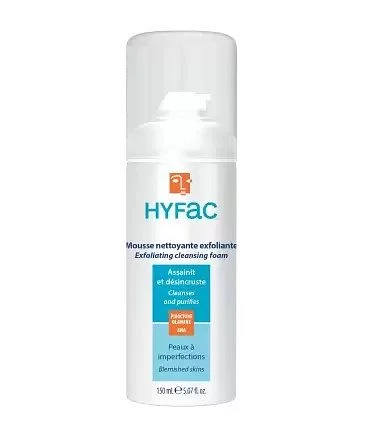 HYFAC MOUSSE NETTOYANTE EXFOLIANTE 150ML