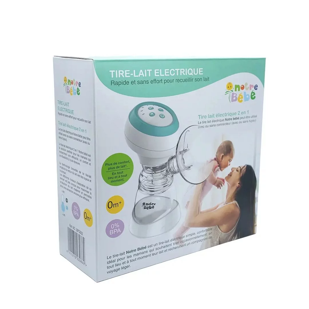 Notre Bebe Tire Lait Electrique 2 En 1 Reference Bpg003