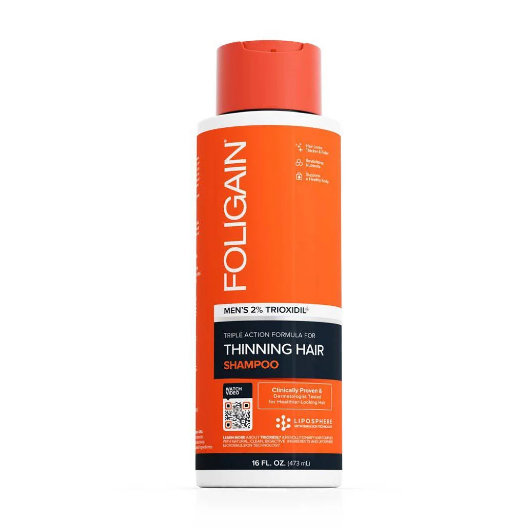 Foligain Triple Action Shampooing Trioxidil 2% Hommes 237ml