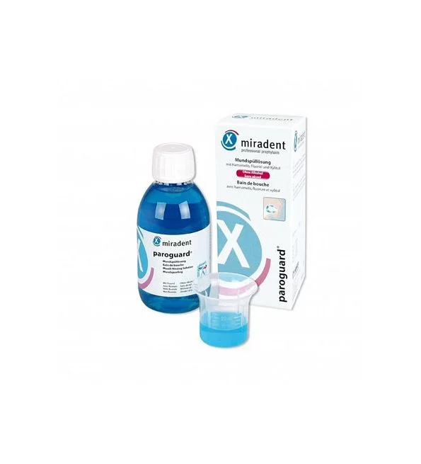 MIRADENT PAROGUARD -CHX LIQUID 0.2% 200ML