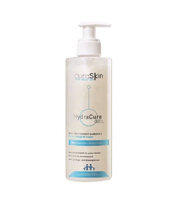 Curaskin Hydracure Gel Nettoyant Surgras 400ml