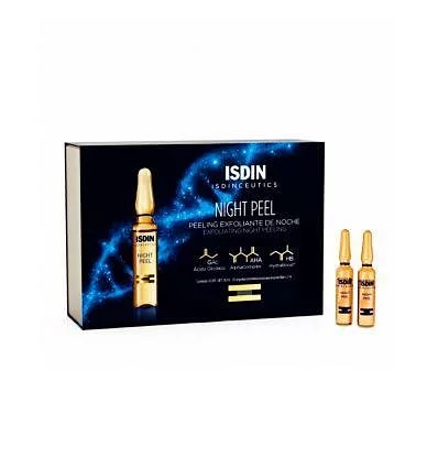 ISDIN NIGHT PEEL BOITE DE 30 AMPOULES