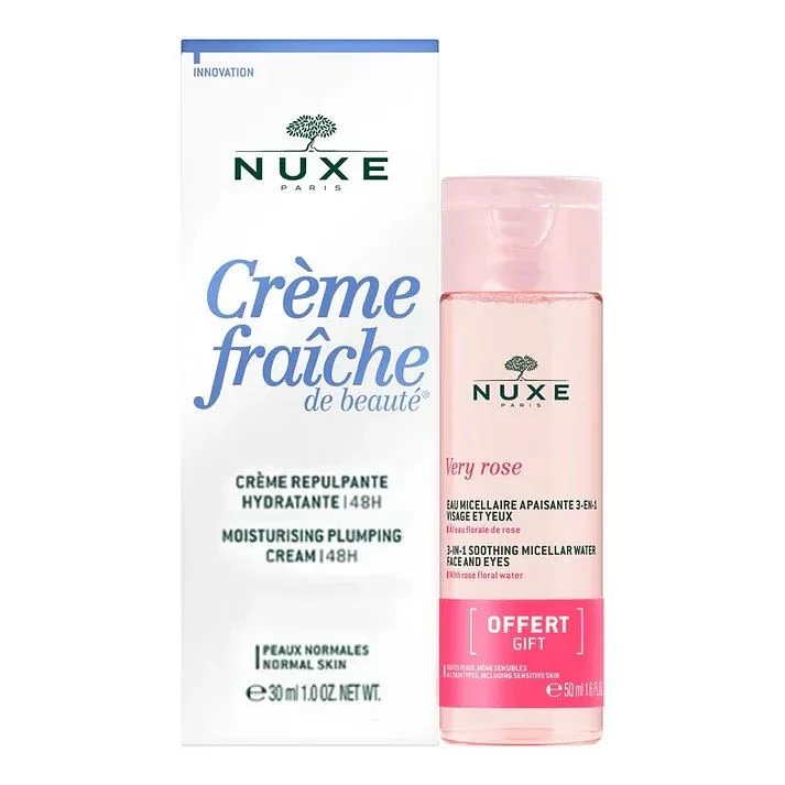 NUXE CREME REPULPANTE 30ML + EAU MICELLAIRE OFFERT 50ML 