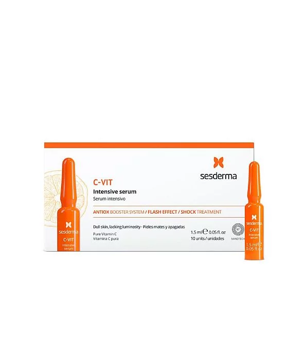 SESDERMA C-VIT INTENSIVE SERUM BOITE DE 10*1.5ML AMPOULES