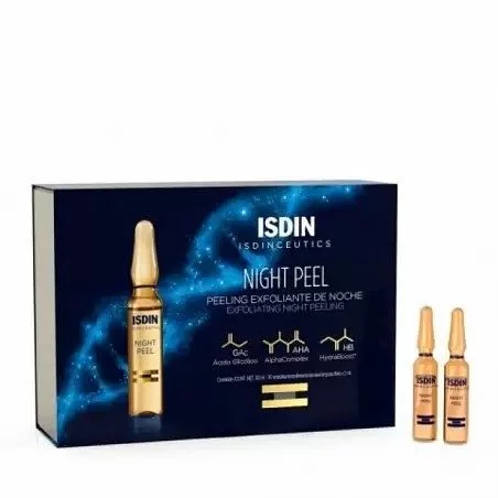 Isdin Night Peel Boite De 10 Ampoules