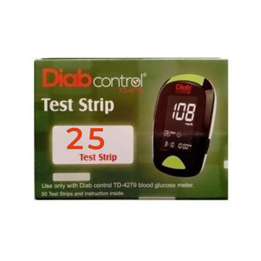 DIABCONTROL BANDELETTES BOITE DE 50/2 /UNITE