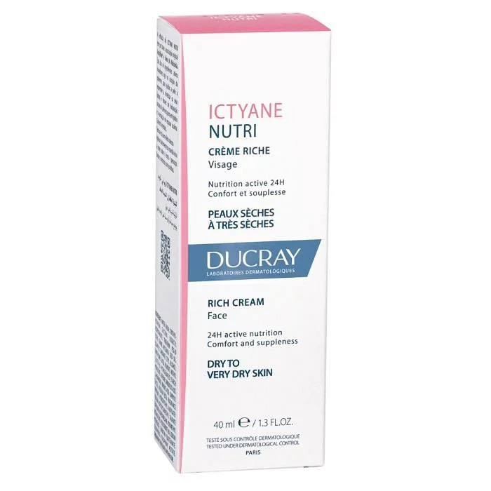 DUCRAY ICTYANE NUTRI CREME RICHE PEAUX SECHES A TRES SECHES 40ML