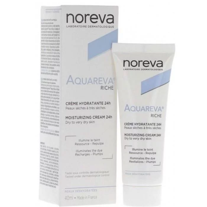 NOREVA AQUAREVA CREME HYDRATANTE TEXTURE RICHE 40ML